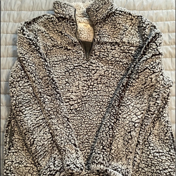 Thread + Supply Jackets & Blazers - Thread + Supply 1/4 Zip Sherpa